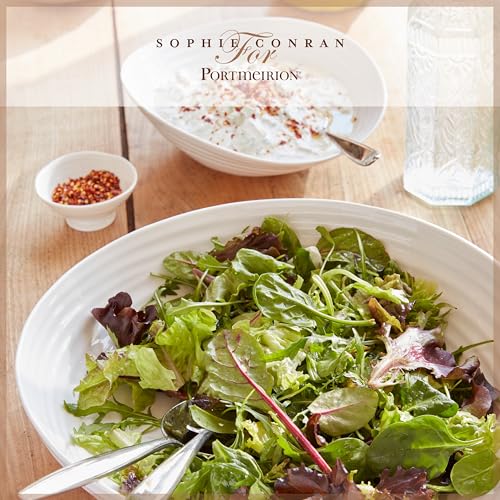 Image of Portmeirion Home & Gifts Home & Gifts Heals Sophie Conran Salad Bowl Set of 3 White (White,11 x 33 x 11 cm)