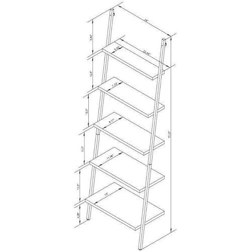 project 62 darley leaning bookcase