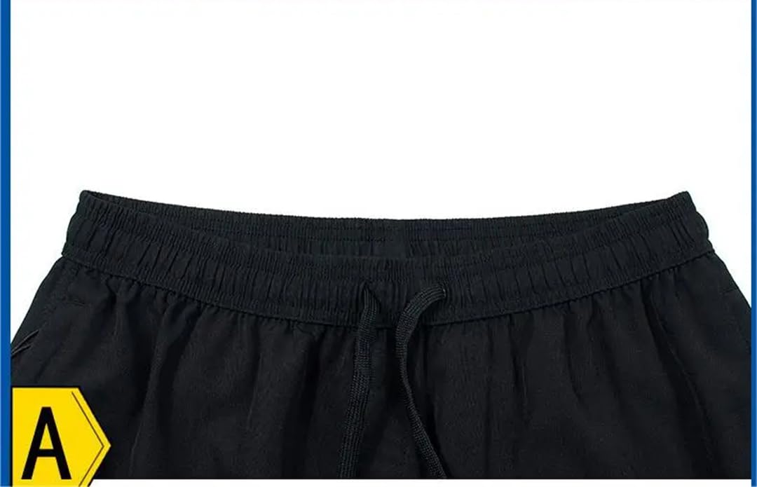 Męskie solidne spodnie treningowe na co dzień ze sznurkiem luźne spodenki sportowe jogging spodenki fitness