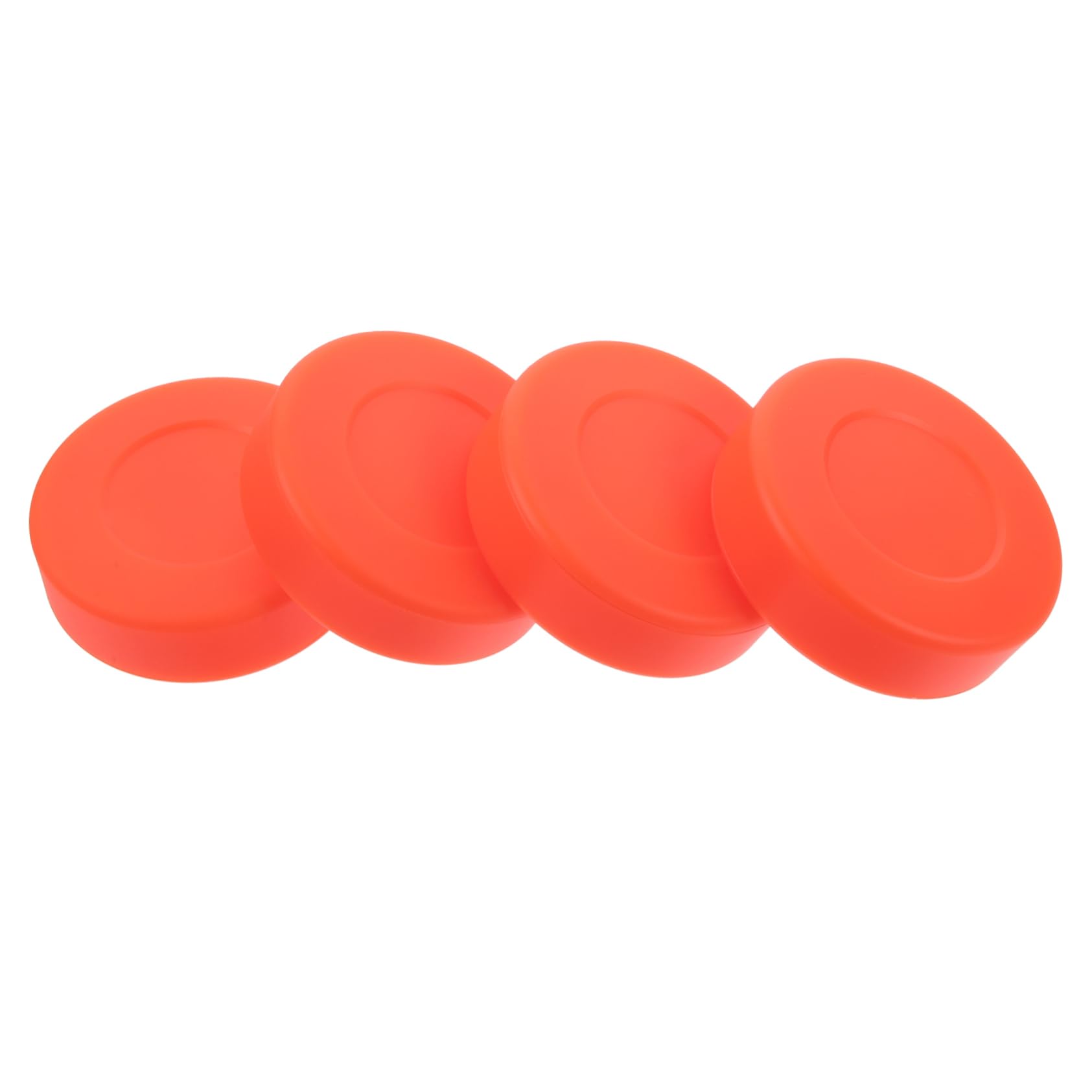ibasenice 4pcs Dumb Puck Practice Hockey Biscuits Hockey Game Puck Indoor Official Regulation Hockey Puck Ice Hockey Pucks Training Hockey Pucks Hockey Practicing Puck Golden