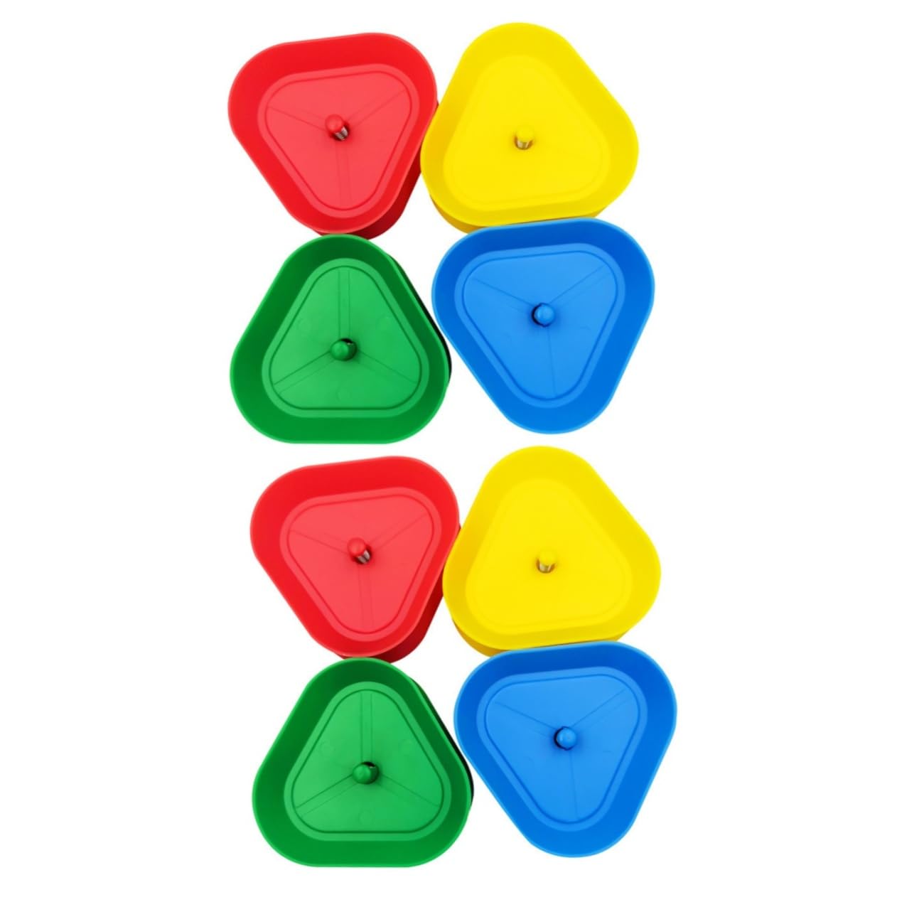 Wakauto 2sets Poker Card Inserter Rack Poker Holder Rack Card Holder for Small Hands 4pcs*2