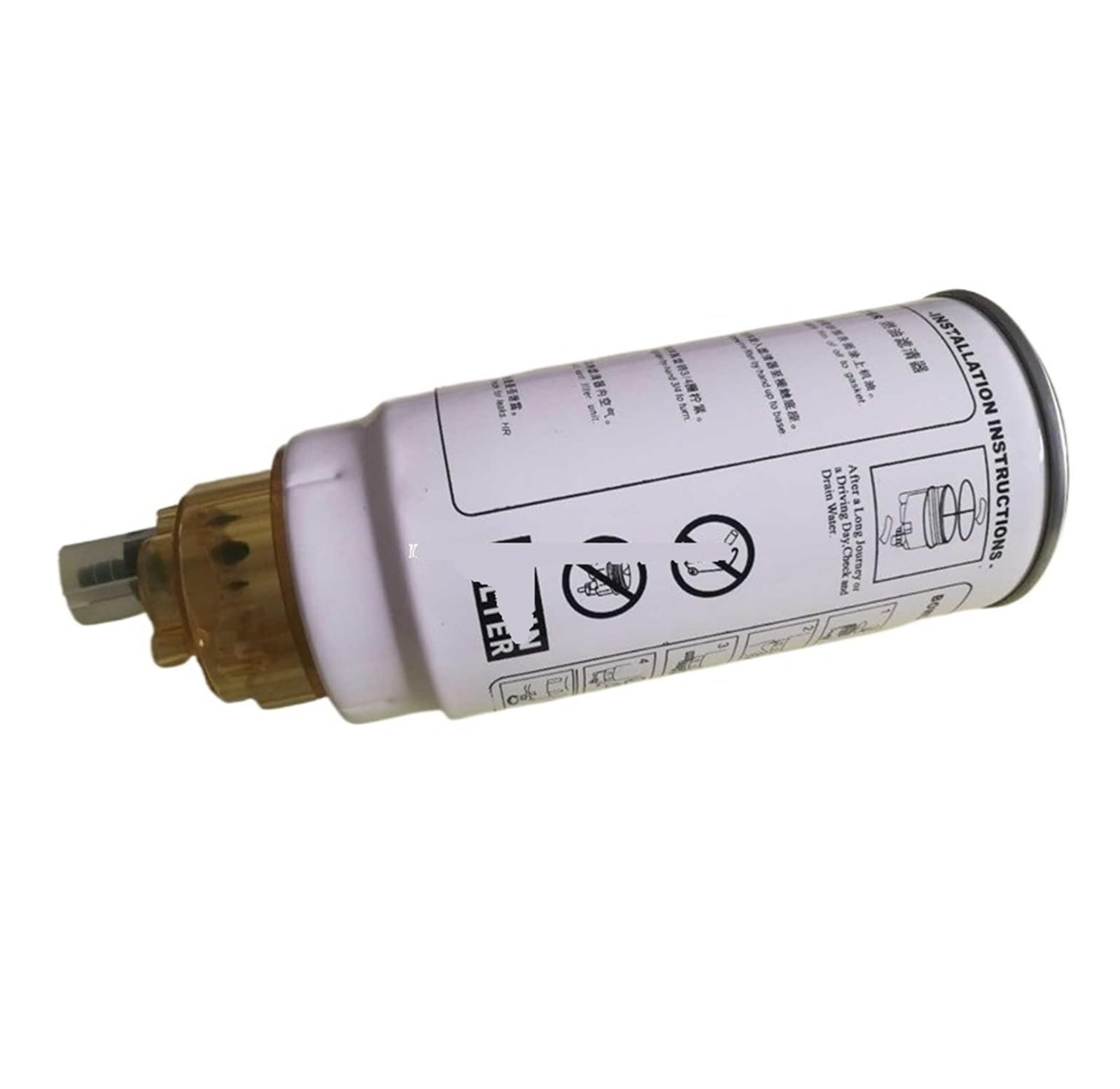 PHNOITPQ PL420 Truck Fuel Oil Water Separator Assembly FS19816 612630080088 1000424916 Filter Assembly Heating Pump with Base(Filter core)