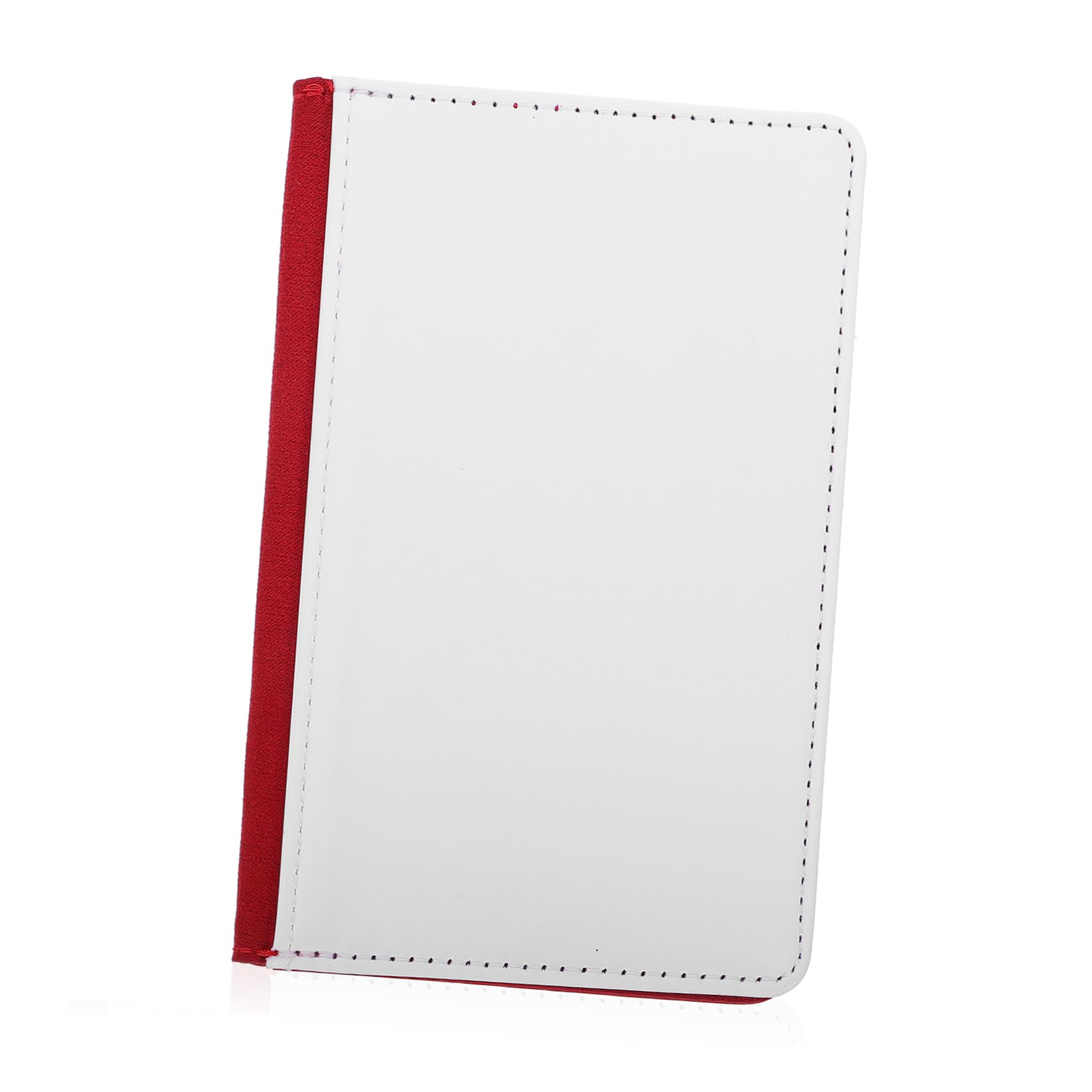 Holibanna Billetera de Viaje Roja de Cuero PU 3 Piezas Gran Capacidad y Diseño Práctico para Organizar Pasaportes y Tarjetas de Forma Segura