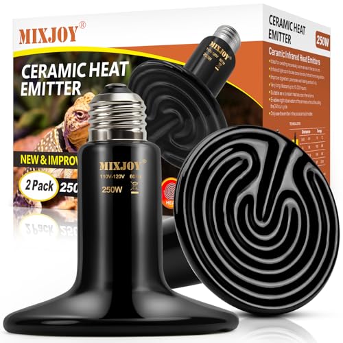 MIXJOY 250W Ceramic Heat Emitters