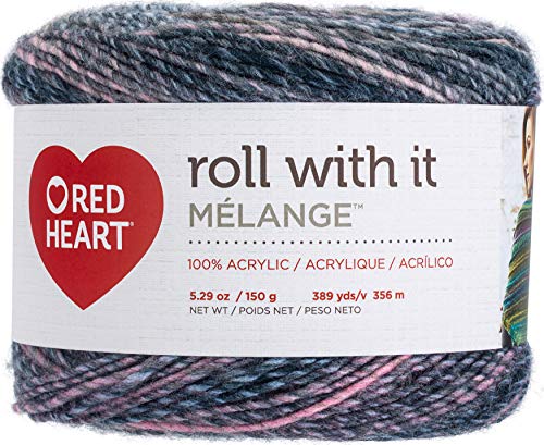 Image of Red Heart Yarn Roll with It Melange-Tabloid