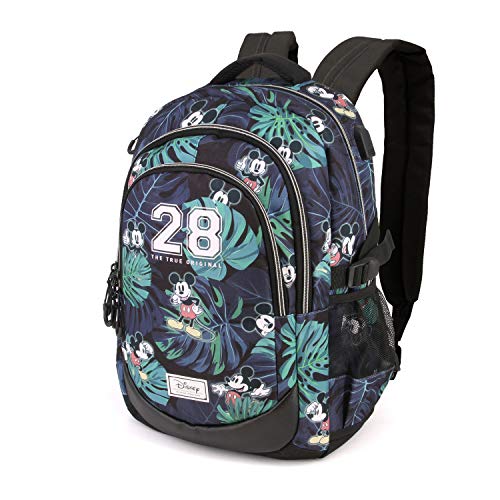 Karactermania Disney Classic Topolino 28 zaino Running HS Mochila Tipo Casual 44 Centimeters