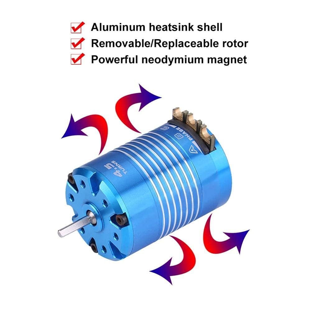 Amazon.co.jp: ブラシレスモーター RCカーモーター 1/10
