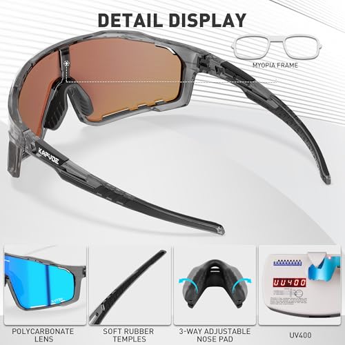 Image of KAPVOE Cycling Sunglasses Men Women K76
