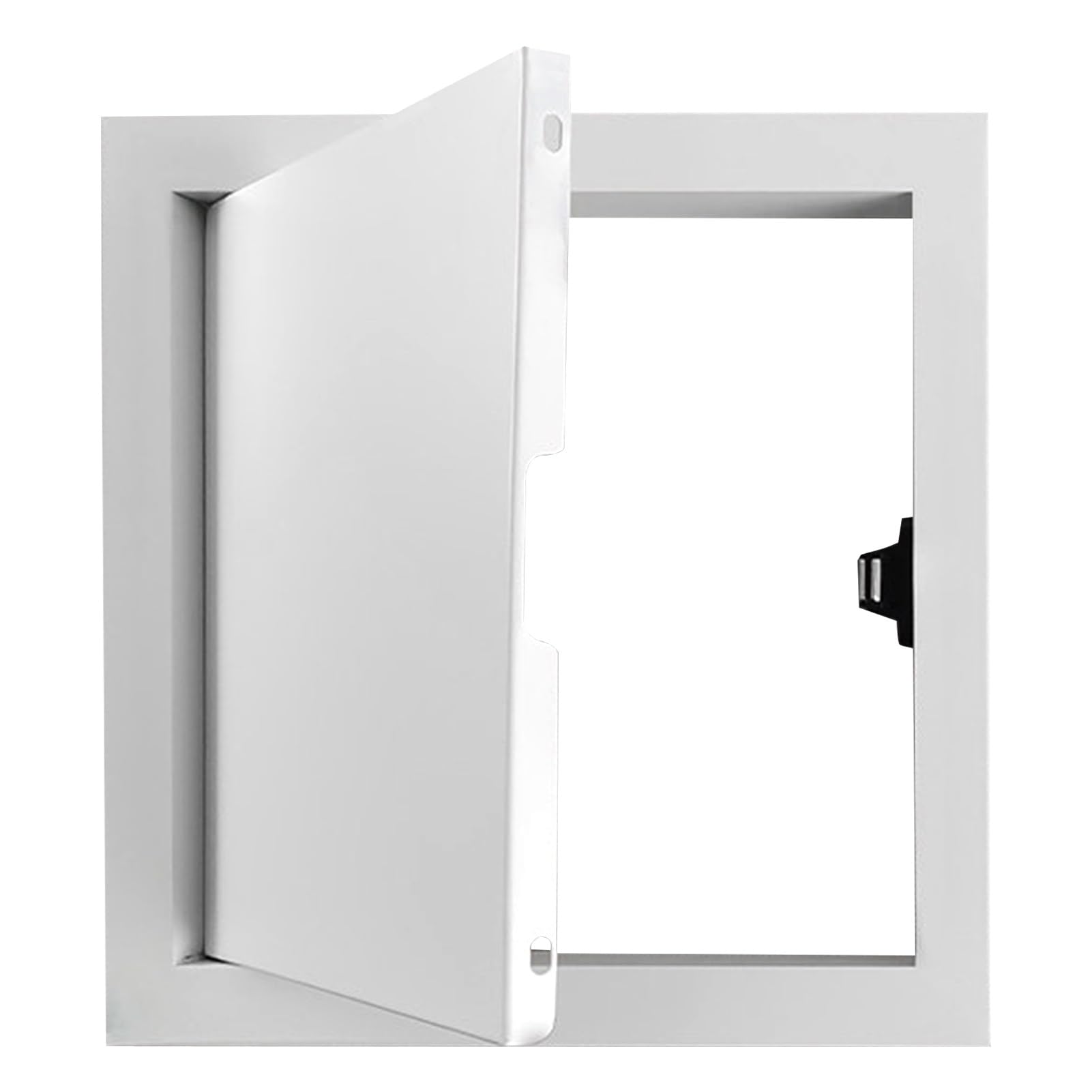 Access Panel Inspection Hatch 6x6 10x10 24x24 28x28 32x32 inch – Push-to-Open Access Door – Aluminum Wall Hole Cover for Plumbing/Electrical/HVAC, White(24x12in/61x30cm)
