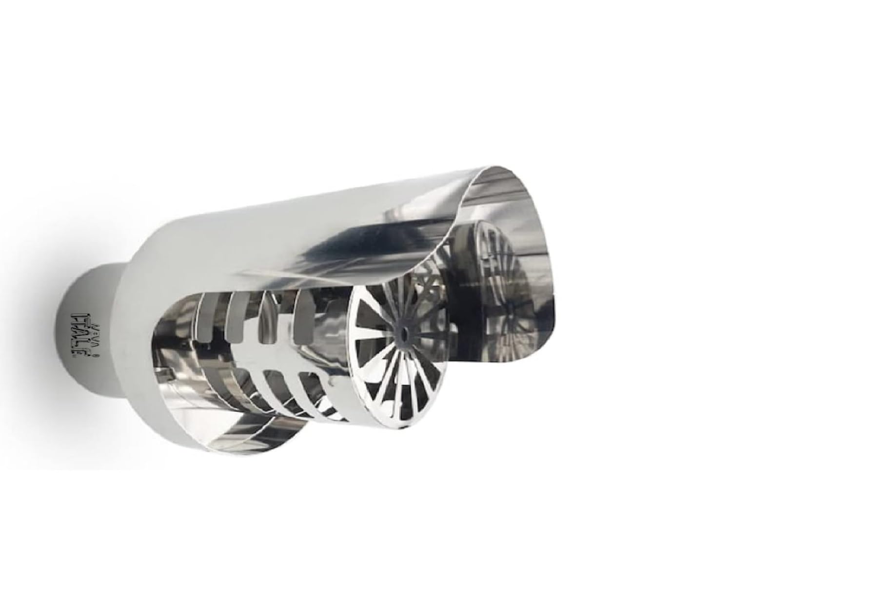 Terminal de fumar gránulos conexión M macho chimenea de acero inoxidable (D 100mm)
