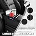 Figpade 4 in 1 Center Console Cover,Multifunctional Car Armrest Storage Box with Cup Holder& Phone Holder& Car Tissue Holder,7.68 * 13.98