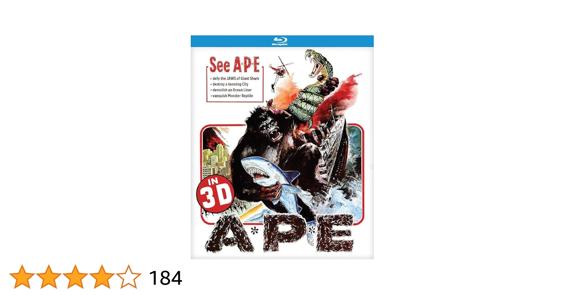 Amazon.com: Ape (aka A.P.E.) : Joanna Kerns, Alex Nicol, Rod