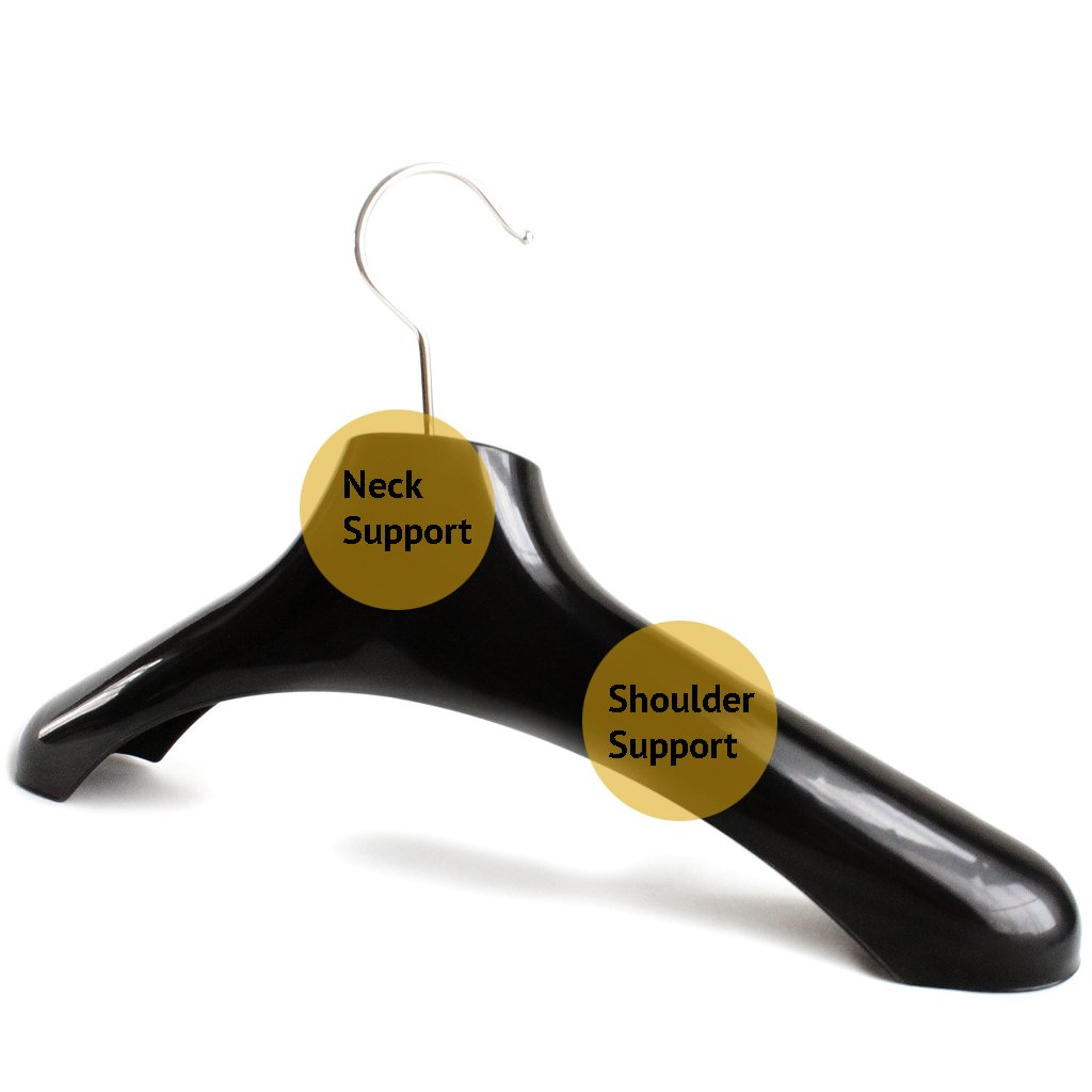 Amazon.com: Lana's Fur and Leather Coat Hanger - Large - Men's