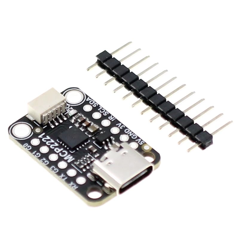 Modulo Convertitore ADC, Convertitori Analogico-Digitale di Interfaccia USB-GPIO ADC I2C MCP2221A