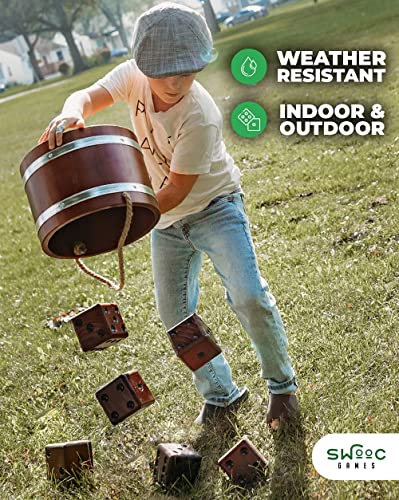image for SWOOC Games - Yardzee, Farkle & 20+ Giant Dice Games (All Weather) Yar
