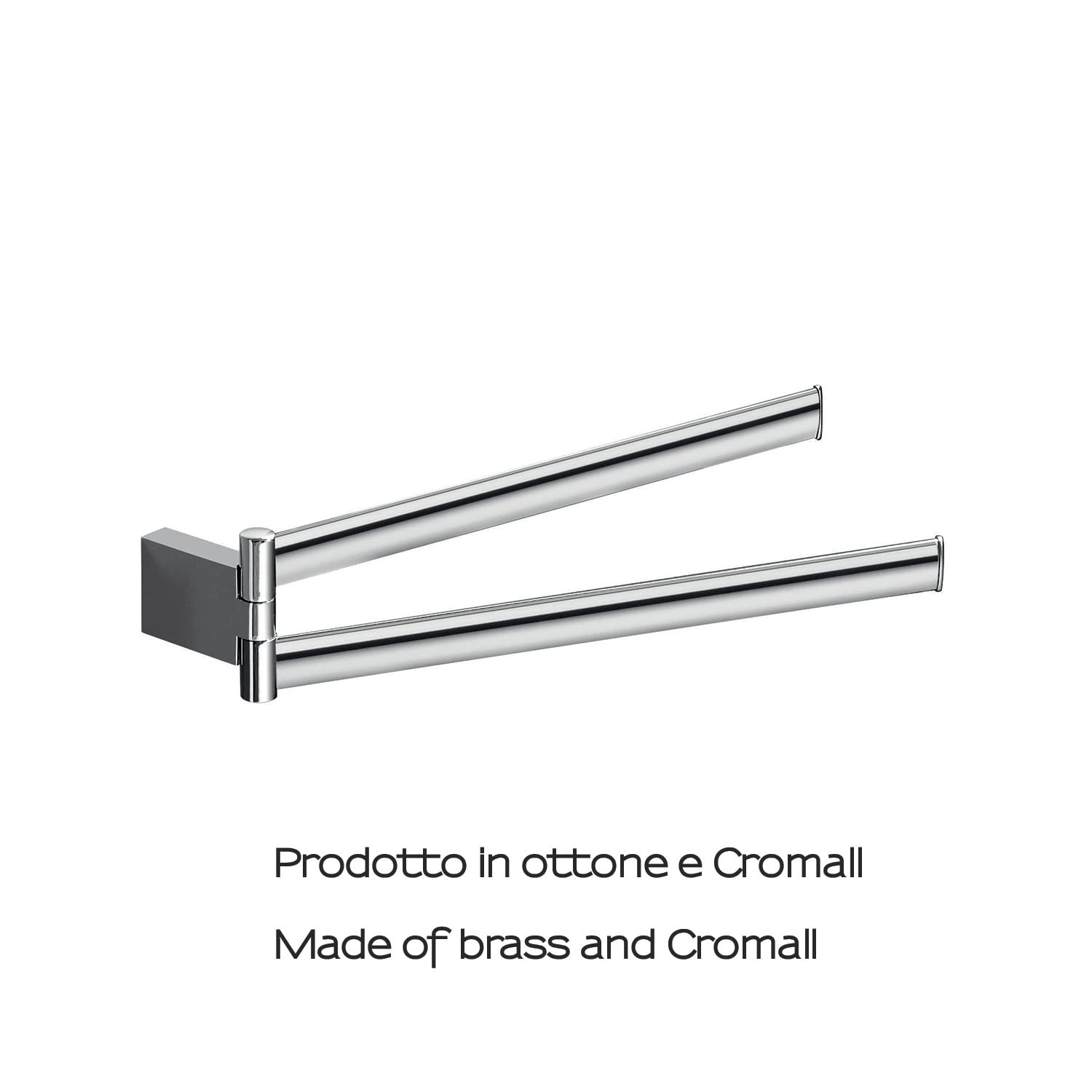 Gedy Portasalvietta a snodo Cromato Kent 5523