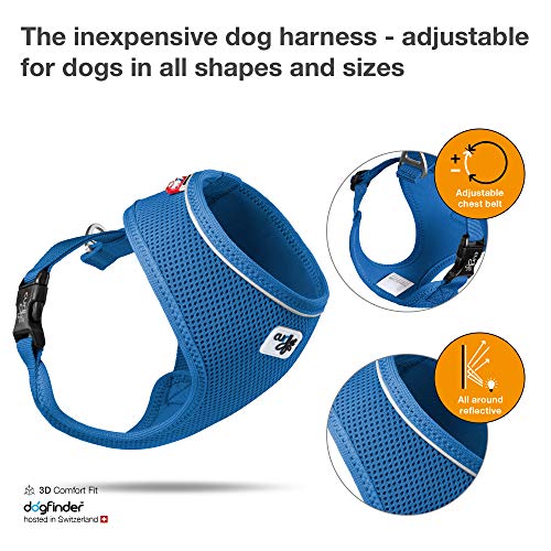 Basic Harness Air-Mesh Blue XL