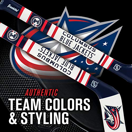 Image of Franklin Sports NHL Team Mini Soft Hockey Stick Set - NHL Team Soft Foam Mini Hockey Stick and Ball - Great Toy for Kids