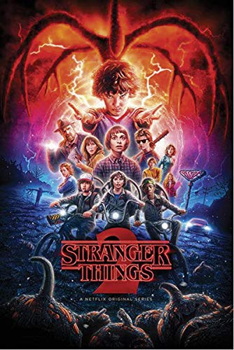 Stranger Things - Set di 3 poster Season 1, 2 e 3 (61 cm x 91,5 cm) - Gadget - Immagine 2