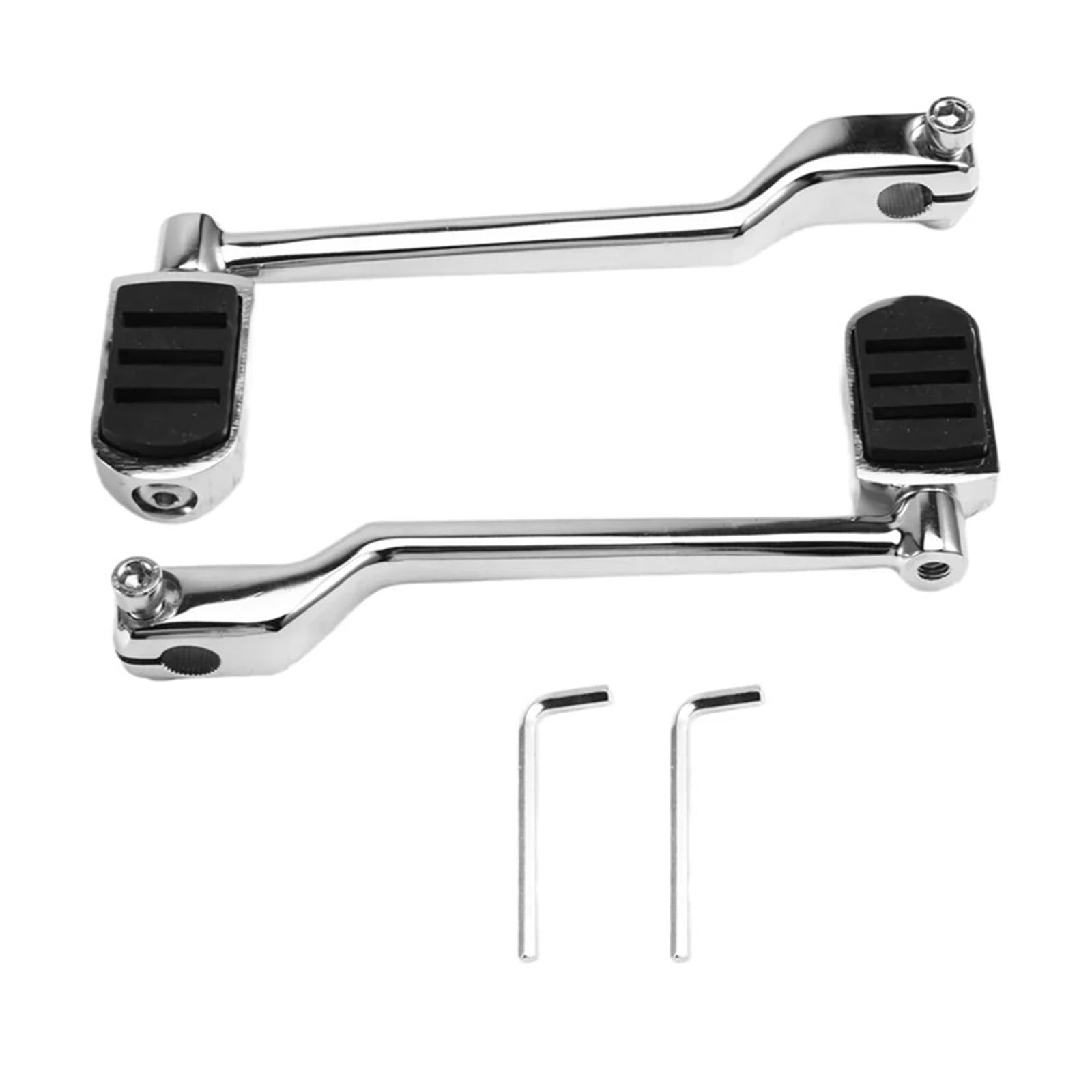 DYXYLKYHX Motorcycle Shift Shifter Front and Rear Heel Toe Shift Lever Pedal with Shifter Pegs for Touring for Softail FL Trike Replacement Accessories