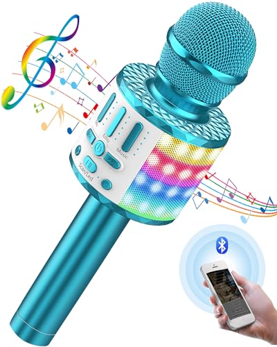 Micqutr MC18 Karaoke Mikrofon Kinder Bluetooth