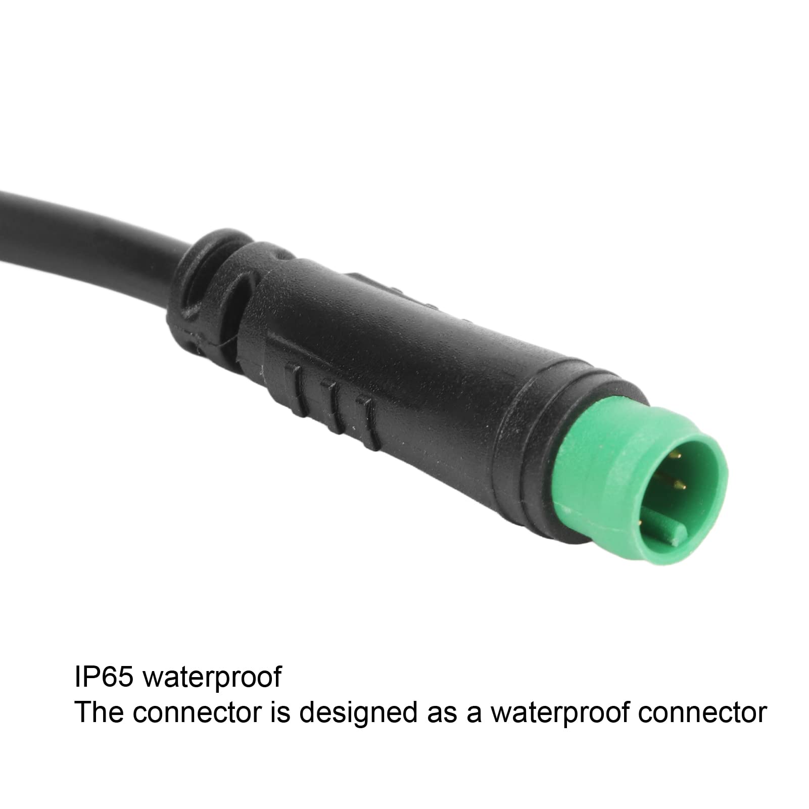 VGEBY Computer Extension Cable, Electric Display Extension Cable Electric Computer 5Pin Extension Cable for Bafang(Male to Male) Bafang