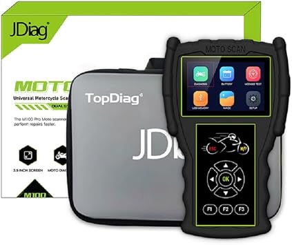 Original TopDiag M100 Pro Motorcycle Scanner Professional Diagnostic Tool for Motorcycle (Full Version)
