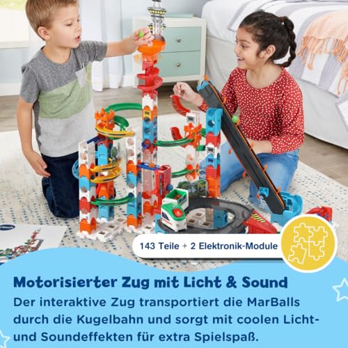 VTech Marble Rush Super Sky Tower Set XL300 E – Kugelbahn – Ansicht 2