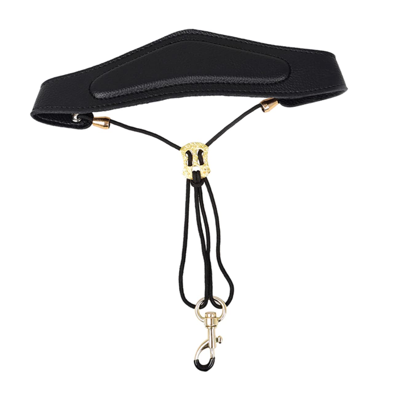BESPORTBLE Saxophone Neck Strap Adjustable Sax Strap with Metal Hook Comfortable and Durable Saxophone Accessory for Alto and Tenor Players Easy to Use and Breathable Design