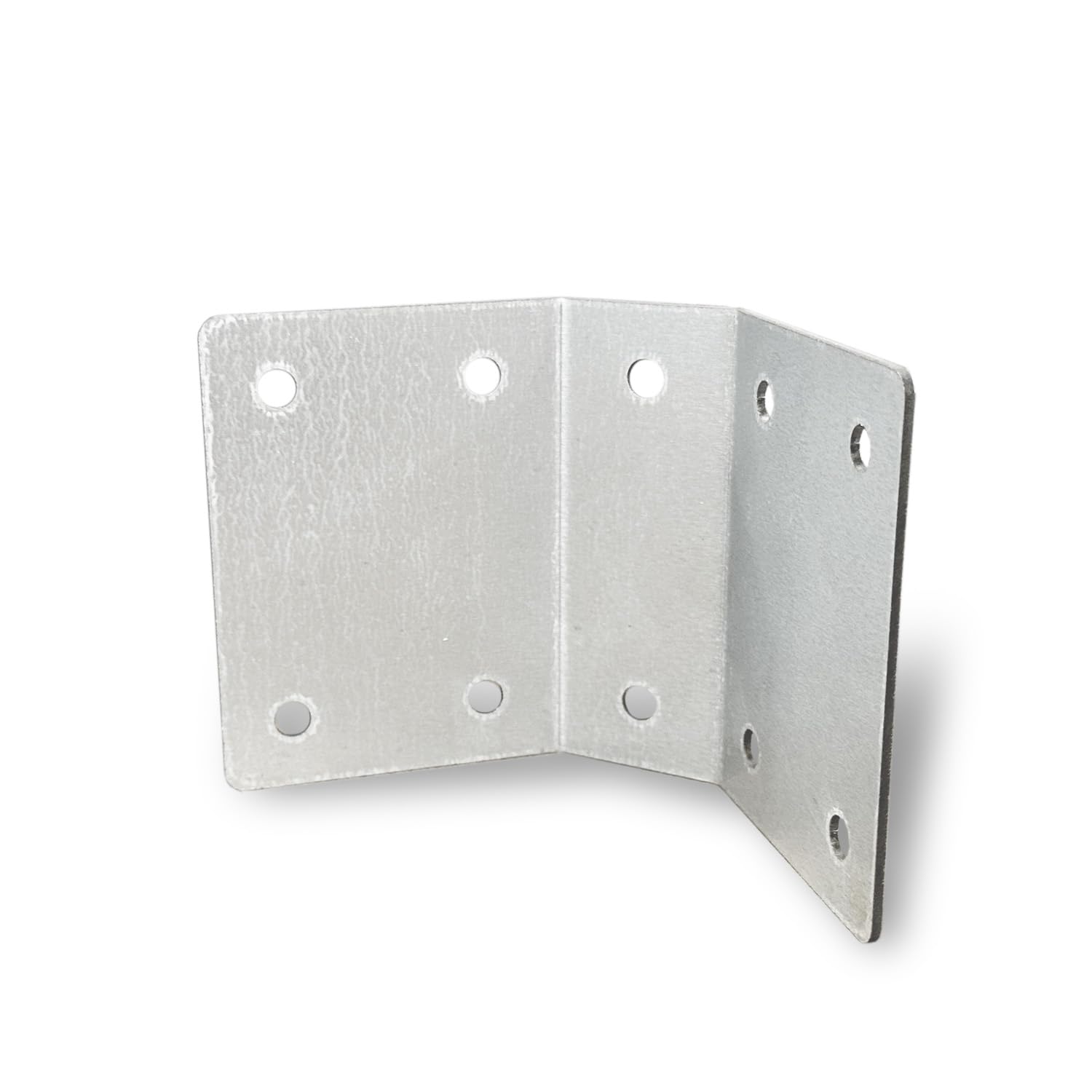 FenceEasy™ Deck Framing Brackets – Galvanised Steel – Heavy-Duty Corner Brackets for Decks, Raised Beds & Planters – 3", 4" or 6" Timber – UK Made – Pack of 4 (Suitable for 4in / 100mm High Timber)