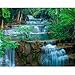 artgeist Wall Mural Waterfall 116" x 91" XXL Peel and Stick Self-Adhesive Wallpaper Removable Large Sticker Foil Wall Decor Print Picture Image Design 100403-155