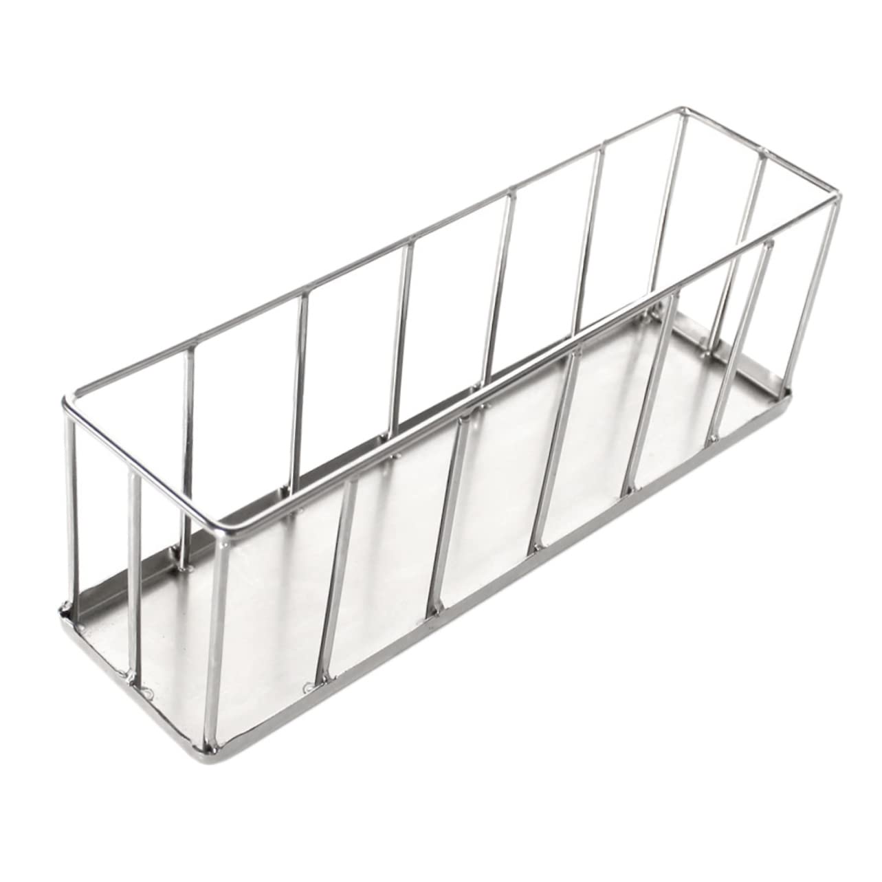 Sosoport Mangiatoia per Rettili in Acciaio Inox, Argento, Superficie Liscia | Piatto per Tartarughe e Lucertole, Antiruggine, Sicuro per Animali, Facile da Pulire