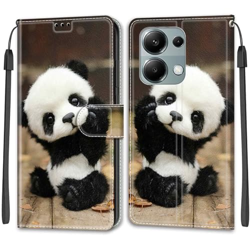 Cover per Xiaomi Redmi Note 13 Pro 4G Non per 5G con Funzione Stand Slot per Schede Flip Portafoglio Custodia Compatibile Note 13 Pro 4G Poco M6 Pro 4G