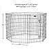 MidWest Homes for Pets Dog Exercise Pen & Playpen, 24