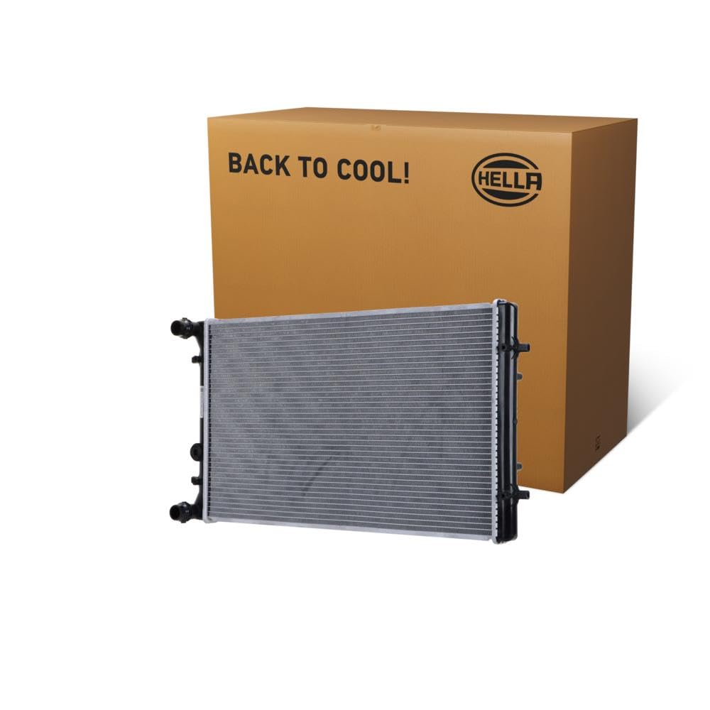HELLA Radiatore, Raffreddamento motore 8MK366302-591