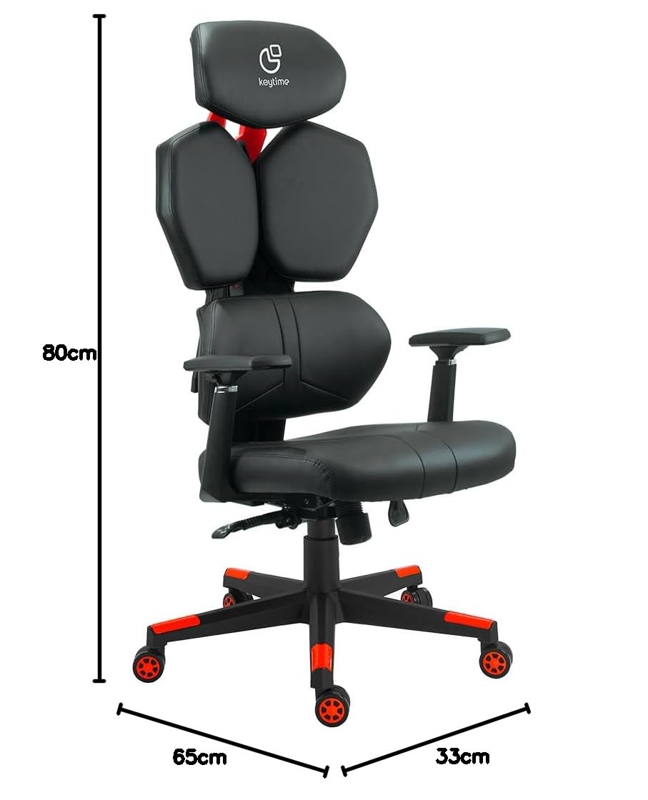 Cadeira Escritório Keytime LumbarPro 4D Preto KYT00042 : Amazon