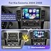 Motorsi 2+64G Wireless CarPlay Car Stereo Radio for Kia Sorento 2004 2005 2006 2007 2008 with Android Auto 9