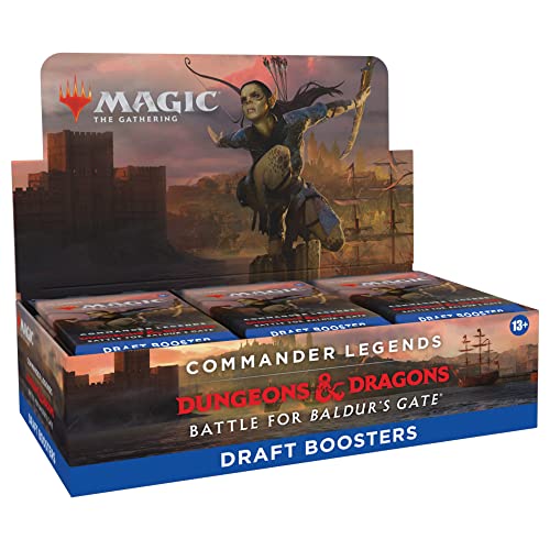 Image of Magic: The Gathering Commander Legends: Battle for Baldur's Gate Draft Booster Box | 24 Packs (480 Magic Cards)