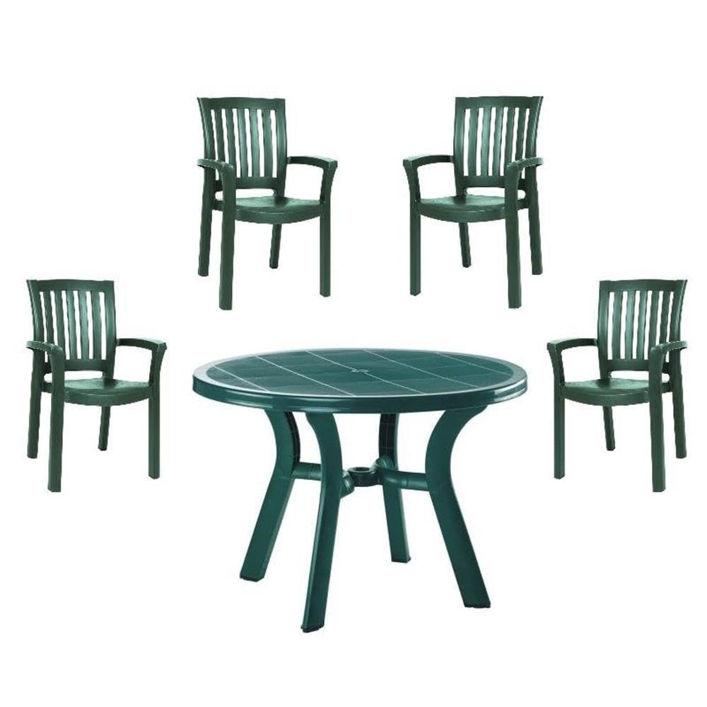 resin patio table and chairs set
