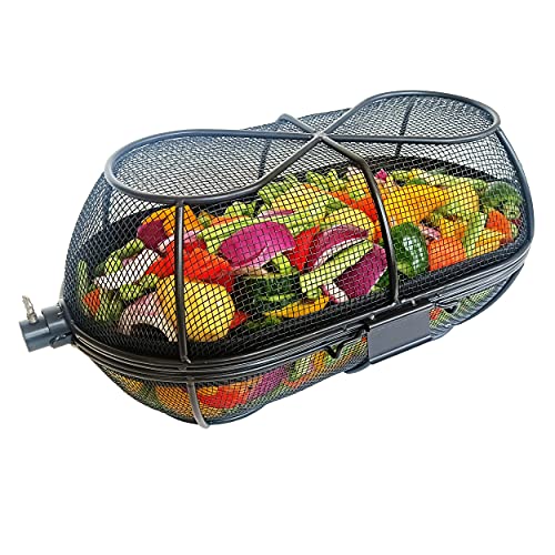 BBQNOVATION Rotisserie Korb/Korb für Rotisserie/Drehspieß Korb/Grillkorb Cover