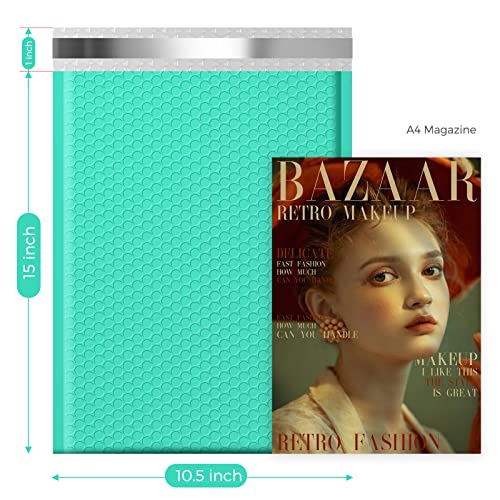 Fuxury-Bubble-Mailers-105x16-Inch-25-Pack-Self-Seal-Padded-Envelopes-Large-Shipping-Envelopes-Waterproof-Padded-Mailers-Bubble-Bags-for-Mailing-Packaging-Small-Business-Teal-5