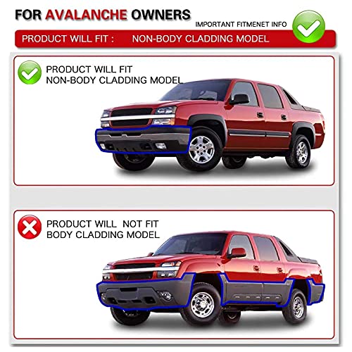 Autosaver88 Headlight Assembly Compatible With 2003 2004 2005 2006 Chevy Silverado Avalanche 1500/2500/3500 Headlamp (Chrome Housing Clear Reflector) #TOP1