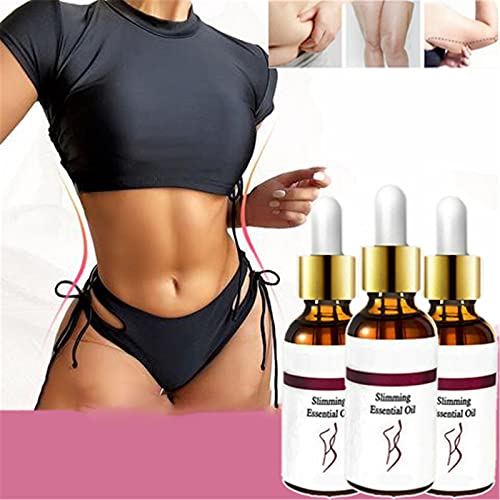 Curvybeauty Belly Slimming Massage Oil - Thin Leg Waist Fat Burning, Anti Cellulite Treatment Massage Oil, Belly Off Herbal Slimming Massage Oil, Fat Burning Spray for Belly (3pcs)