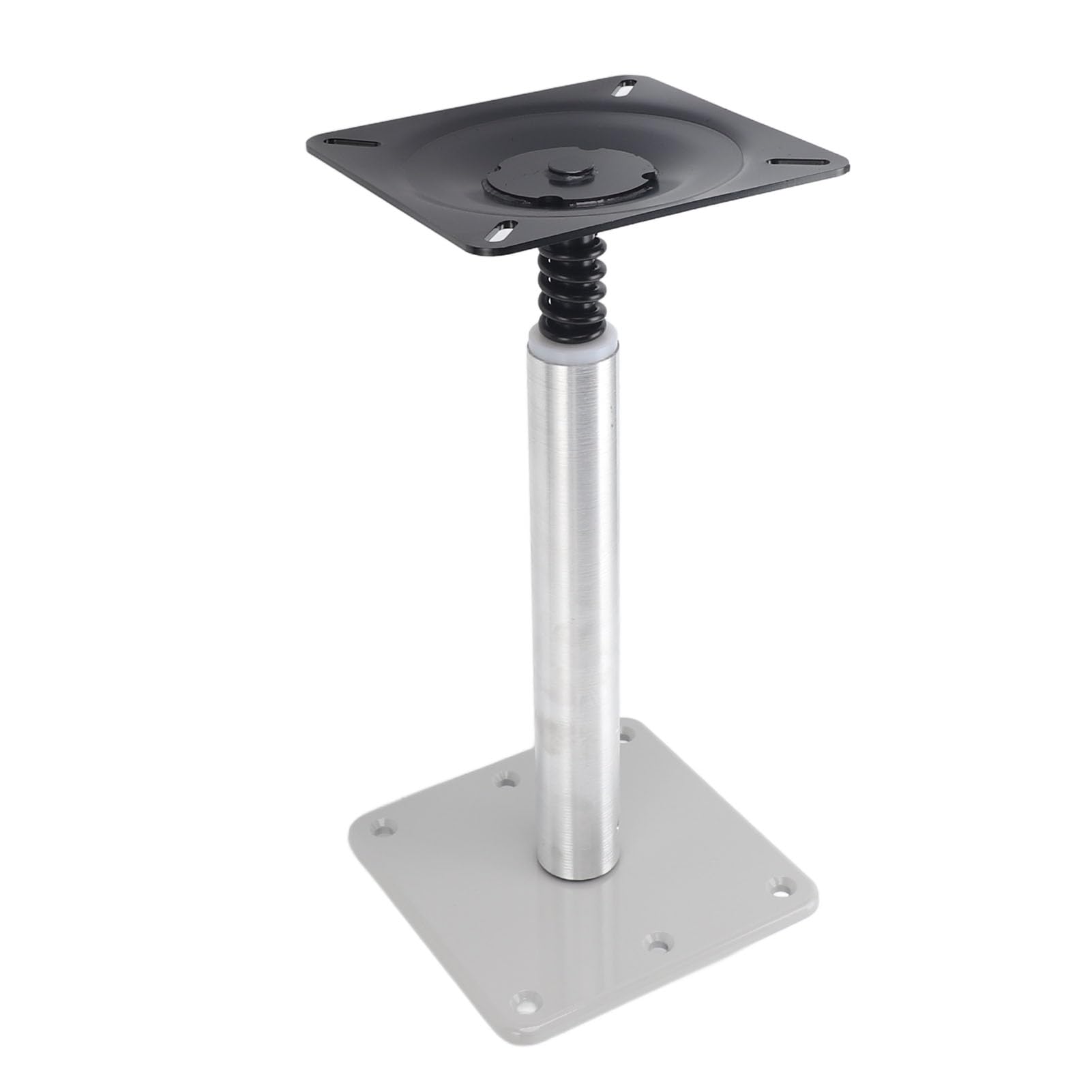 Base de Siège de Bateau Ensemble de Piédestal de Siège de Bateau de 6,9 ​​pouces Matériau en Alliage d'aluminium Compatible avec la Plupart des Supports de Siège de Bateau