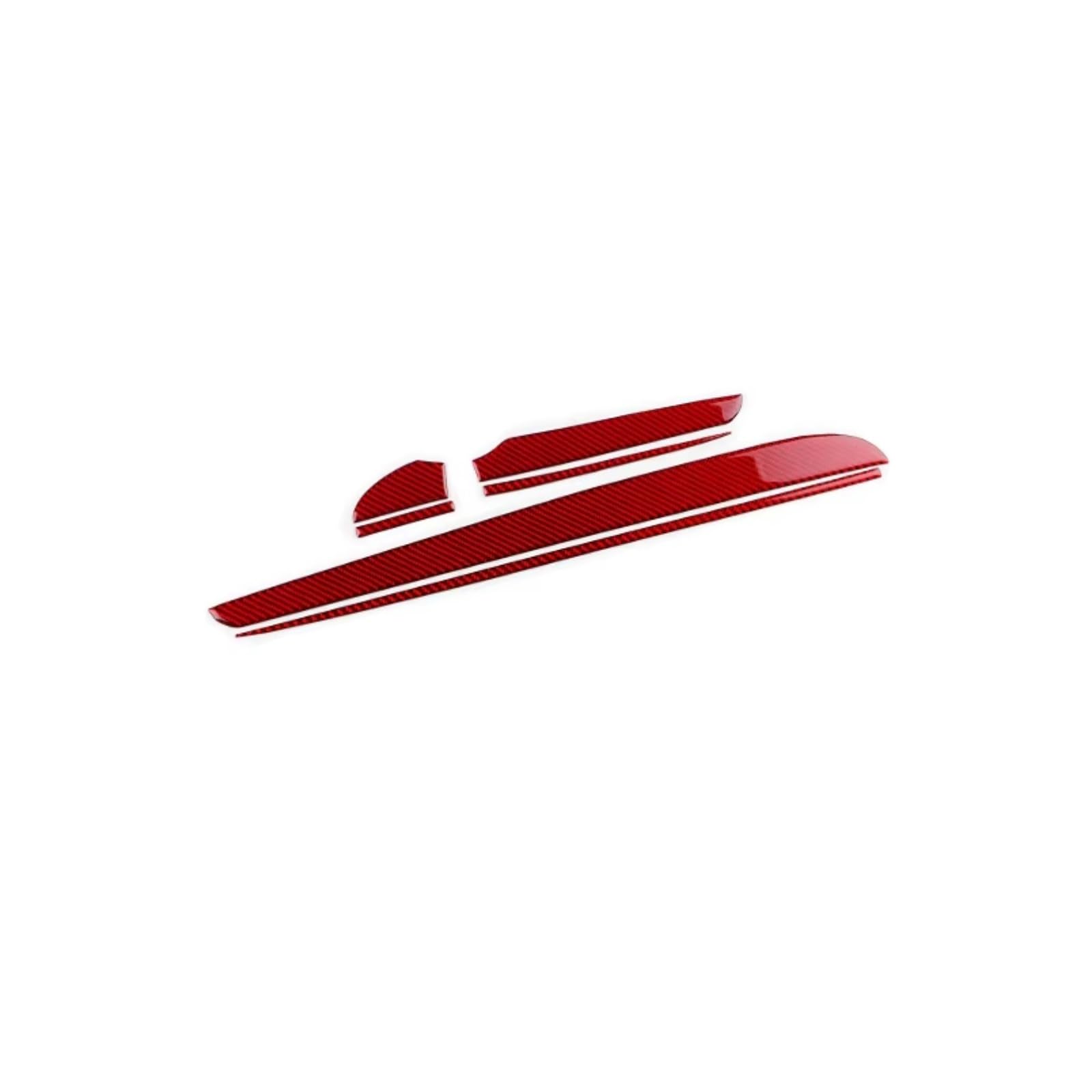 Decoration Auto Interior Compatible with Chrysler 300 300C 2011 2012 2013 2014 Car Carbon Fiber Interior Trim Stickers Driver Passenger Side LHD RHD