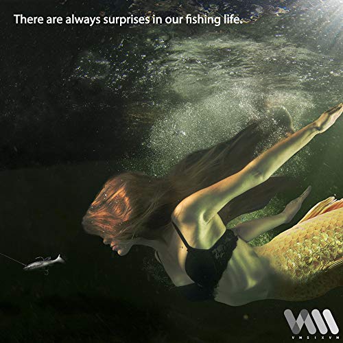 Fishing Lures For Bass, Vmsixvm Fishing Jig Head Swim Shad Lure, Soft Plastic Swimbaits With Paddle Tail, Trout Bass Sinking Baits Kit For Saltwater/Freshwater, Fishing Gear And Fishing Gifts #TOP4