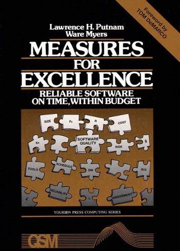 Buy Measures For Excellence: Reliable Software On Time, Within Budget (Yourdon Press Computing Series) — BookShops.in