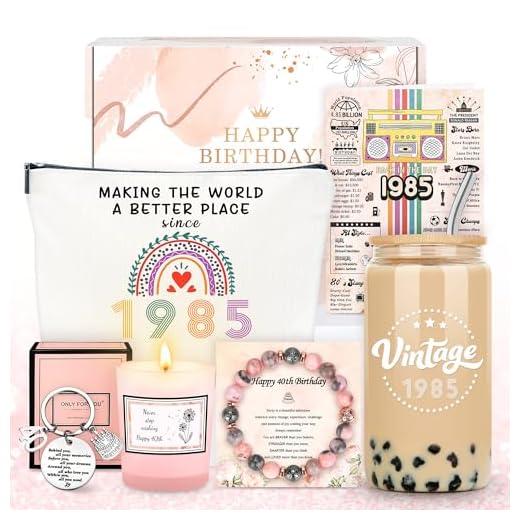 Presentes de aniversário de 40 anos para mulheres 40 anos e fabulosas ideias de presente para mulheres 40 anos feliz aniversário 40 anos decoração cesta de presente com copo vela bolsa pulseira