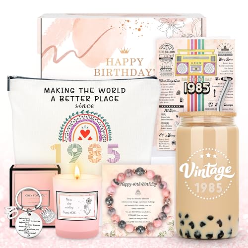 40th Birthday Gifts Women 40 Year Old Birthday Gifts for Women 40 and Fabulous Gift Ideas...