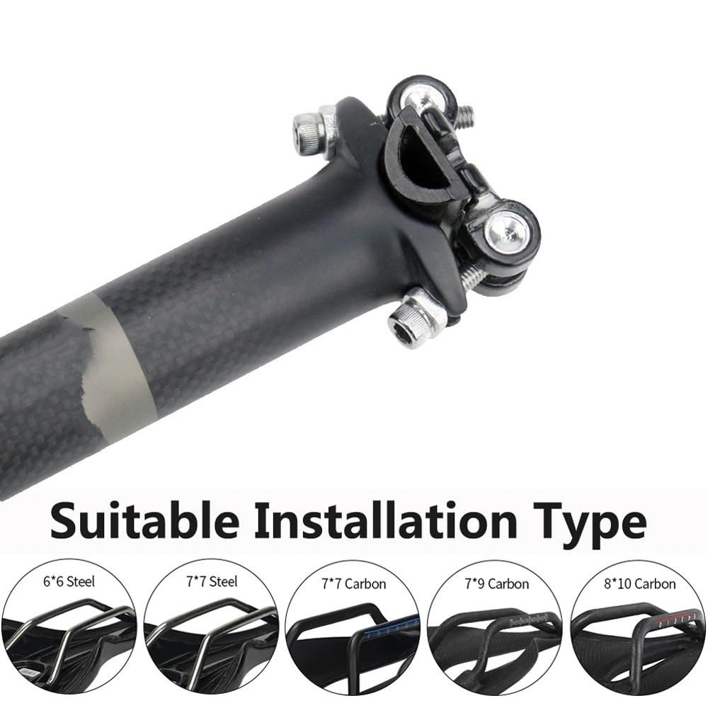 Tige de Selle VTT Tige de Selle de vélo, Tube de Selle Hydraulique